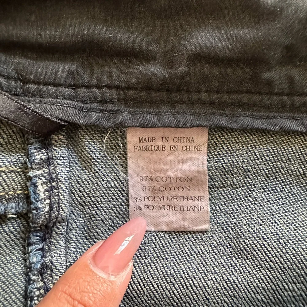 Theory Grace C Michigan Jeans‎ Womens 6 Blue Mid Rise Straight Crop Ankle